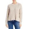 Best Sale 👏 Pistola Eva Cable Knit Crewneck Sweater Light Beige ✔️ -DealsSunset & Spring Store unnamed file 121