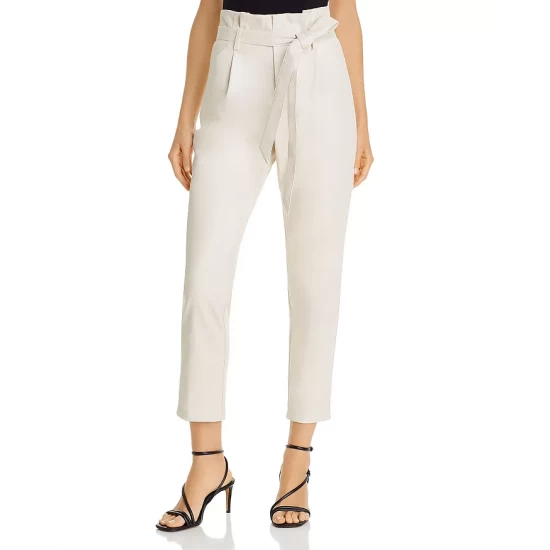 Cheapest ๐ Lucy Paris Faux Leather Paperbag-Waist Pants - 100% Exclusive Cognac ๐ 10 Cheapest ๐ Lucy Paris Faux Leather Paperbag-Waist Pants - 100% Exclusive Cognac ๐ - Image 8