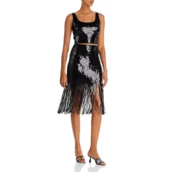 Flash Sale 🔔 Lucy Paris Morgan Sequin Crop Top Black 🎉 -DealsSunset & Spring Store unnamed file 148