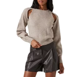 Cheapest ✨ ASTR The Label Adira Cutout Sweater Black 🛒 -DealsSunset & Spring Store unnamed file 162