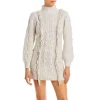 Discount 🧨 Line & Dot Daria Fringe Trim Sweater 👗 Dress Ivory 🛒 -DealsSunset & Spring Store unnamed file 165