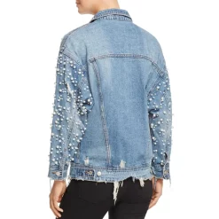 Coupon 🔔 Sunset & Spring Embellished Denim Jacket - 100% Exclusive 🔥 -DealsSunset & Spring Store unnamed file 2