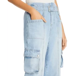 Best Sale 😍 BLANKNYC High Rise Straight Leg Cargo 👖 Jeans In Steal The Show 🎁 -DealsSunset & Spring Store unnamed file 203