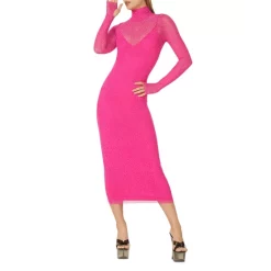 Hot Sale 🌟 AFRM Shailene Rhinestone Embellished Midi 👗 Dress Fuchsia 🤩 -DealsSunset & Spring Store unnamed file 214