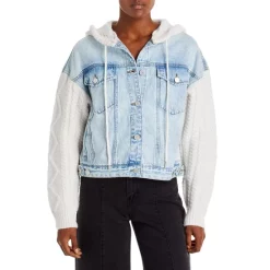 Brand new ⌛ BLANKNYC Mixed Media Jacket Blooming 🤩