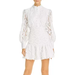 Best reviews of 😉 Bardot Remy Lace Long Sleeve Mini 👗 Dress Navy ⌛