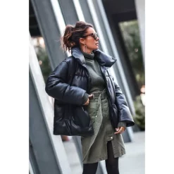 Discount ✨ BAGATELLE.NYC Oversize Faux Leather Puffer Jacket Black ✔️ -DealsSunset & Spring Store unnamed file 264