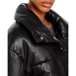 Discount ✨ BAGATELLE.NYC Oversize Faux Leather Puffer Jacket Black ✔️ -DealsSunset & Spring Store unnamed file 268