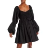 Best deal 🥰 En Saison Balloon Sleeve 👗 Dress Black ✔️ -DealsSunset & Spring Store unnamed file 279