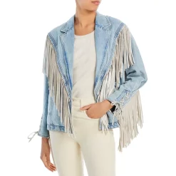 Coupon 😍 BLANKNYC Fringed Denim Jacket Set For Life 🎉