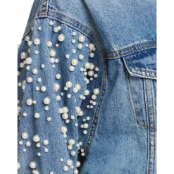 Coupon 🔔 Sunset & Spring Embellished Denim Jacket - 100% Exclusive 🔥 -DealsSunset & Spring Store unnamed file 3