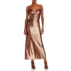Budget ✨ Bardot Stasia Sequined Corset 👗 Dress Bronze ✔️ -DealsSunset & Spring Store unnamed file 318