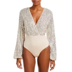 Hot Sale ๐ Bardot Sequined Wrap Bodysuit Rose Quart โค๏ธ 7 Hot Sale ๐ Bardot Sequined Wrap Bodysuit Rose Quart โค๏ธ -DealsSunset & Spring Store unnamed file 34