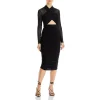 Deals 🔔 Bardot Aliyah Halter Neck Midi 👗 Dress Black 💯 -DealsSunset & Spring Store unnamed file 340