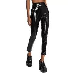 Flash Sale 😍 STEVE MADDEN Eden Shiny Cropped Leggings Black 🔔 -DealsSunset & Spring Store unnamed file 356