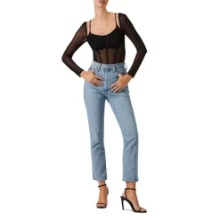 Best deal ❤️ ASTR The Label Vienna Sheer Detail Bodysuit Black 🧨 -DealsSunset & Spring Store unnamed file 359