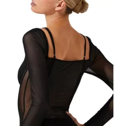 Best deal ❤️ ASTR The Label Vienna Sheer Detail Bodysuit Black 🧨 -DealsSunset & Spring Store unnamed file 360