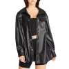 Buy ✨ STEVE MADDEN Faux Good Measure 👚 Shirt Jacket Black 🥰 -DealsSunset & Spring Store unnamed file 361