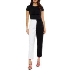 Cheapest 🔥 Blue Revival Happy Hour Color Blocked Pants Black/white 👏