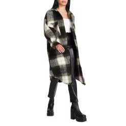 Top 10 🔔 STEVE MADDEN Chloe Plaid Shacket Olive Night 🎉 -DealsSunset & Spring Store unnamed file 394