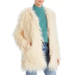 New 🧨 BLANKNYC Faux Fur 🧥 Coat Best Day Ever ✔️