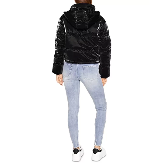 Promo ๐ Blue Revival Mixed Media Puffer Jacket Silver Light Wash ๐คฉ 4 Promo ๐ Blue Revival Mixed Media Puffer Jacket Silver Light Wash ๐คฉ - Image 2