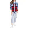 Outlet 🧨 Blue Revival Denim & Plaid 👚 Shirt Jacket Red Plaid ⌛ -DealsSunset & Spring Store unnamed file 488