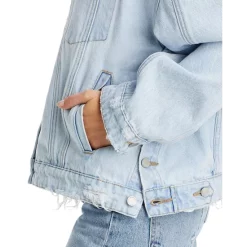 Top 10 👏 BLANKNYC Distressed Denim Oversized Trucker Jacket Hot Morning 🌟 -DealsSunset & Spring Store unnamed file 508