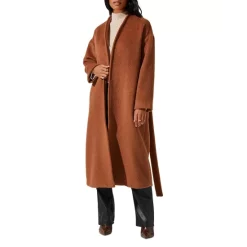 Discount ๐ ASTR The Label Long Belted Berkley ๐งฅ Coat Copper ๐ฏ