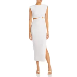 Wholesale 💯 FORE Cut Out Midi 👗 Dress Hot Pink/apricot 👍 -DealsSunset & Spring Store unnamed file 54