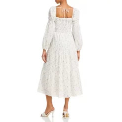 Best reviews of 😍 Lucy Paris Mora Floral-Print Cotton Eyelet 👗 Dress White Floral 🤩 -DealsSunset & Spring Store unnamed file 611