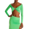 Top 10 💯 AFRM Ally Off-the-Shoulder Crop Top Neon Green ❤️ -DealsSunset & Spring Store unnamed file 652
