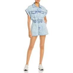 Best Pirce 👍 BLANKNYC Denim Romper Time Zone 💯 -DealsSunset & Spring Store unnamed file 657