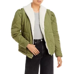 Best reviews of 🔔 BLANKNYC Sherpa Puff Sleeve Jacket Green Sign 👍