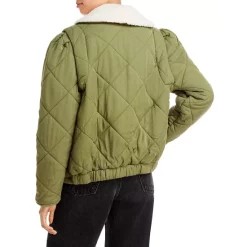 Best reviews of 🔔 BLANKNYC Sherpa Puff Sleeve Jacket Green Sign 👍 -DealsSunset & Spring Store unnamed file 662