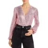 Best reviews of 👍 Bardot Sequin Wrap Bodysuit Light Pink ✔️ -DealsSunset & Spring Store unnamed file 719