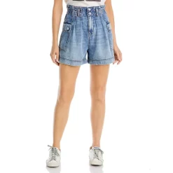 Top 10 🥰 BLANKNYC Paperbag Waist High Rise Denim Shorts In Your Song ❤️