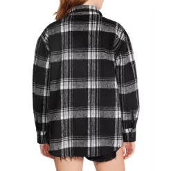Best reviews of 🔔 STEVE MADDEN Sophia Plaid 👕 Shirt Jacket - 100% Exclusive Black/ivory ✨ -DealsSunset & Spring Store unnamed file 750