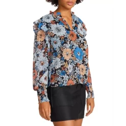 Buy 🛒 By STEVE MADDEN Floral Me Not Top Blue 🔥 -DealsSunset & Spring Store unnamed file 791