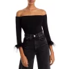 Deals โ๏ธ Lucy Paris Joyce Off-the-Shoulder Feather Cuff Top Black ๐ฏ 2 Deals โ๏ธ Lucy Paris Joyce Off-the-Shoulder Feather Cuff Top Black ๐ฏ -DealsSunset & Spring Store unnamed file 8