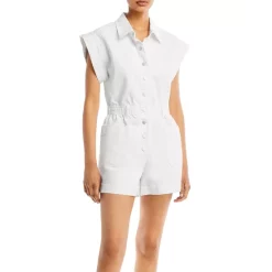 Hot Sale 🎉 BLANKNYC Short Sleeved Denim Romper Meditation ✔️