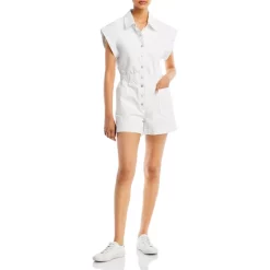 Hot Sale 🎉 BLANKNYC Short Sleeved Denim Romper Meditation ✔️ -DealsSunset & Spring Store unnamed file 815