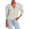 Best Sale ❤️ En Saison Cable Knit Puff Sleeve Cardigan Heather Grey 🥰 -DealsSunset & Spring Store unnamed file 85